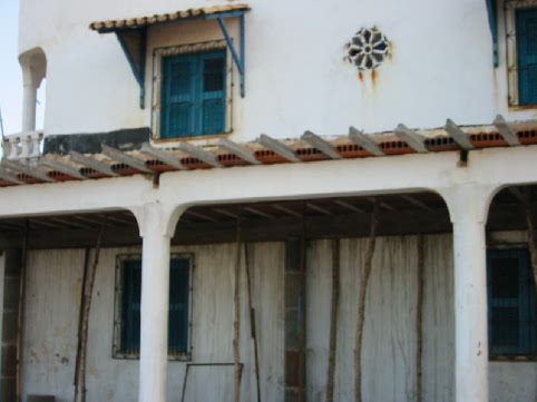 Rohbau der Veranda im Jahr 2002!